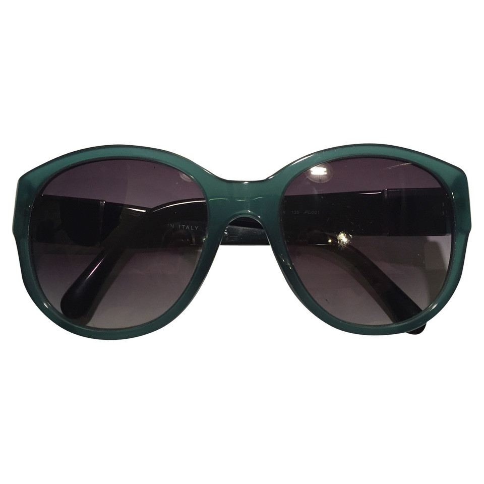 Chanel occhiali da sole verdi