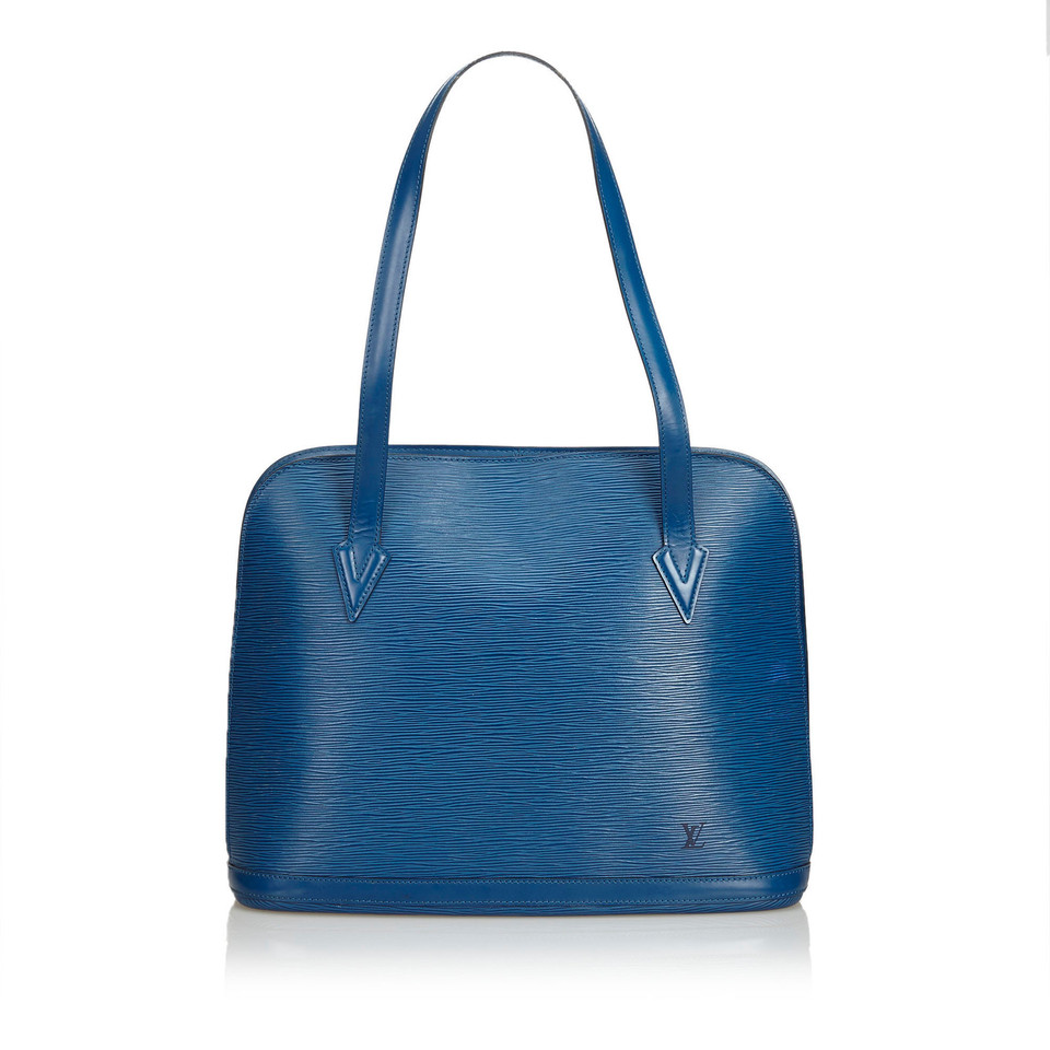 Louis Vuitton Lussac en Cuir en Bleu