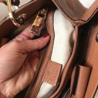Gucci Bamboo Bag aus Leder in Nude