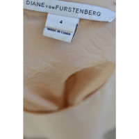 Diane Von Furstenberg Seidenbluse mit Spitze
