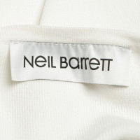 Neil Barrett Top crema bianca