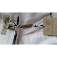 Burberry Trousers Cotton in White