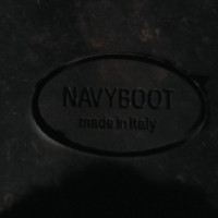 Navyboot Schwarze Boots mit Nieten