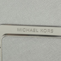 Michael Kors clutch in argento