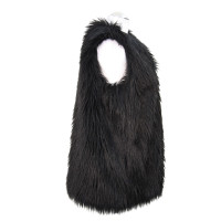 French Connection Faux fur vest in zwart