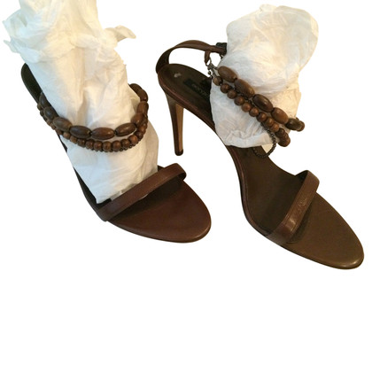 Sergio Rossi Sandals Leather in Brown