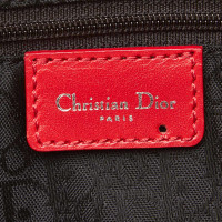 Christian Dior Boston Bag en Toile en Blanc