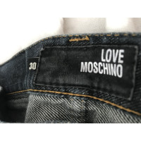 Moschino Love Jeans en Coton en Bleu