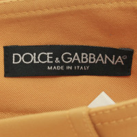 Dolce & Gabbana Pantaloni in giallo senape