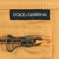 Dolce & Gabbana Hose in Senfgelb
