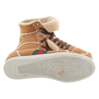 Gucci Lined sneakers suede