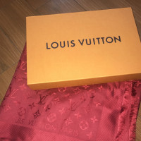 Louis Vuitton Monogramdoek in rood