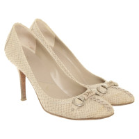 Christian Dior Pumps/Peeptoes Leather in Beige