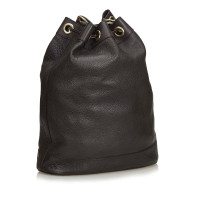 Gucci Leather Bucket Bag