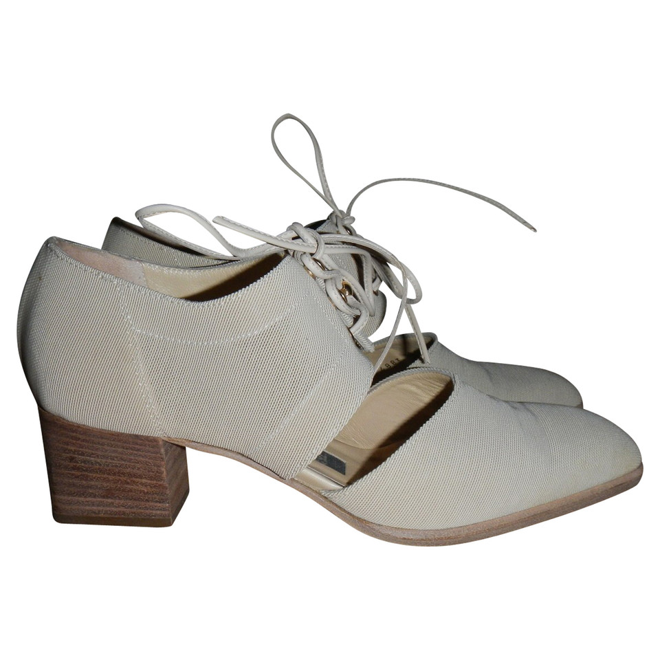 Sergio Rossi Lace Up Cut Outs