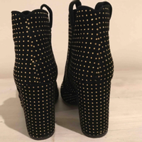 Laurence Dacade Pete gold studded suede ankle boots