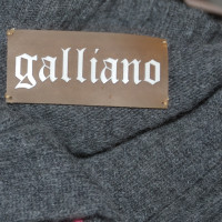 John Galliano woolen dress