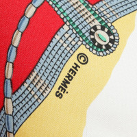 Hermès Sciarpa di seta con stampa motivo