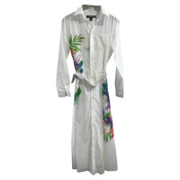 Ralph Lauren Black Label Kleid aus Baumwolle in Weiß