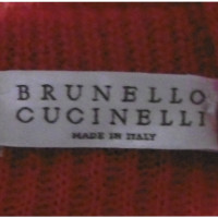 Brunello Cucinelli Pull en rouge