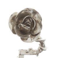 Gianni Versace Silver colored brooch