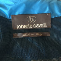 Roberto Cavalli Jacket in blue / black