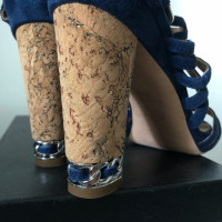 Chanel Splendidi sandali in camoscio Chanel