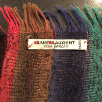 Yves Saint Laurent Grande écharpe en laine