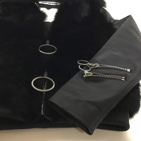 Off White Fur and leather jacket