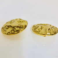 Yves Saint Laurent Clip on Vintage Earrings