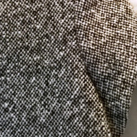 Saint Laurent AVP € 2.500 Tweed Wool & amp; zijden jurk