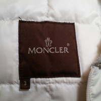 Moncler Polyester- und Lederjacke