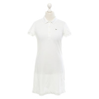 Lacoste Kleid aus Jersey in Weiß