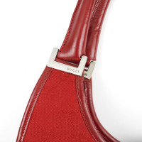 Gucci Bardot Bag in Tela in Rosso