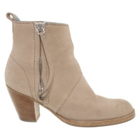 Acne Ankle boots Suede in Beige