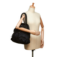 Prada Gathered Nylon Handbag