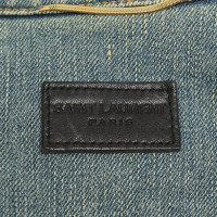Saint Laurent giacca di jeans stonewashed