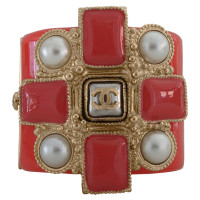 Chanel Bracelet avec croix et perles