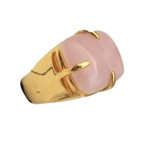 Carolina Herrera CH Aventurine pink ring