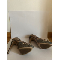 Miu Miu Peep-toes made of reptile leather