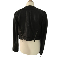 Schumacher Leather Jacket zwart
