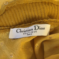 Christian Dior Top giallo Dior