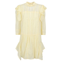 Isabel Marant Etoile Kleid aus Baumwolle in Gelb