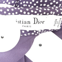 Christian Dior Abito in seta con stampa