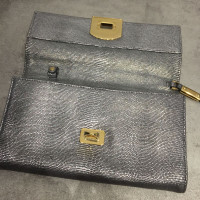 Sergio Rossi Clutch aus Leder