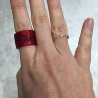 Christian Dior Roter Dior-Ring