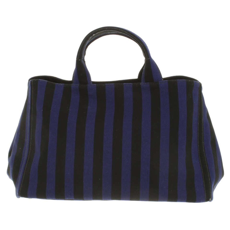 Prada Striped Handbag