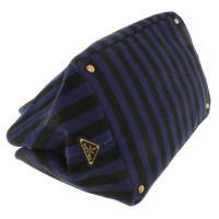 Prada Striped Handbag