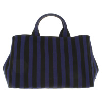 Prada Striped Handbag