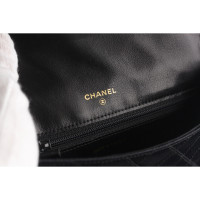 Chanel Vintage Satin clutch Tasche